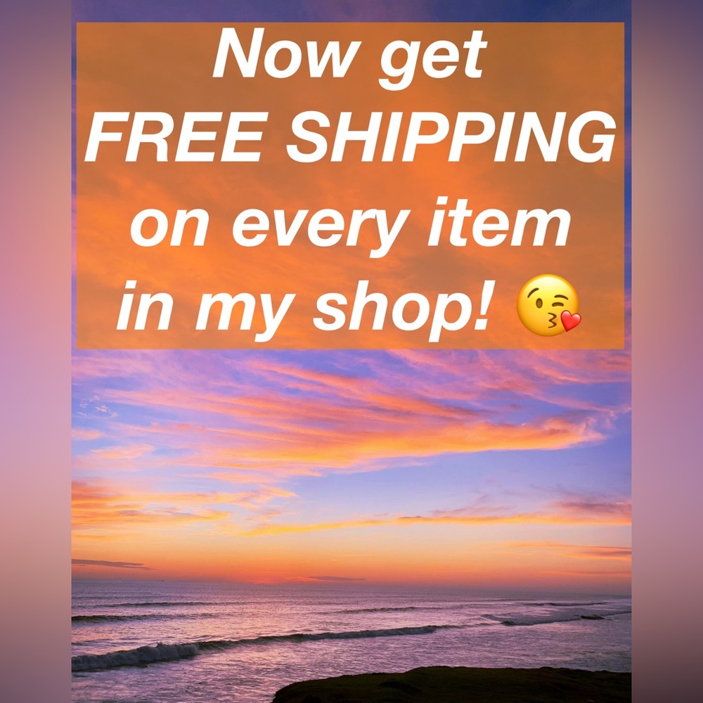 💸 NOW GET FREE SHIPPING ON EVERYTHING! 💸